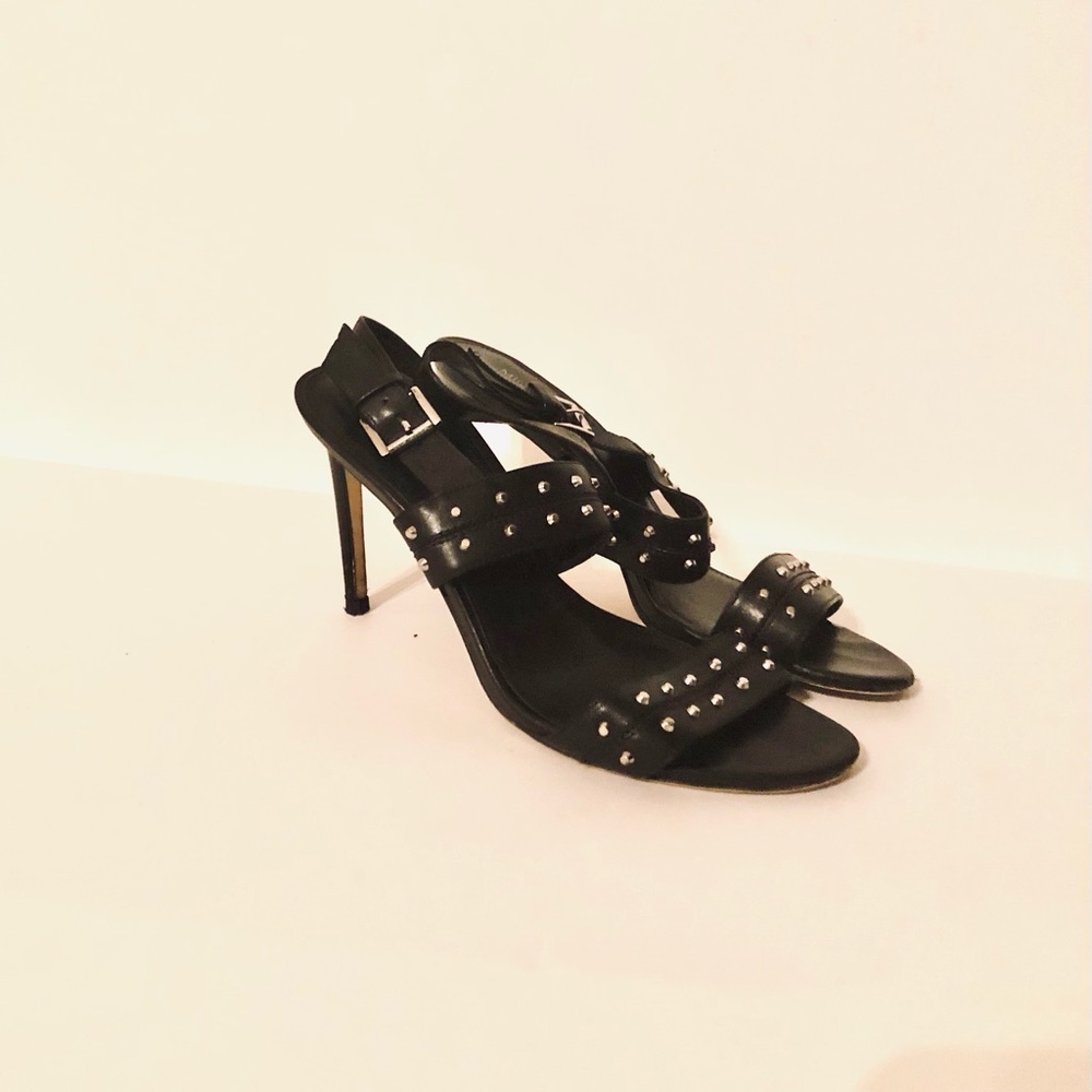 Michael KORS Black(Silver) Studded Stiletto Heels size 8.5